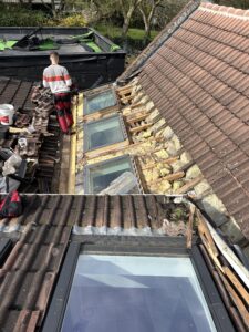 chantier tuile et zinc